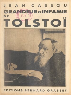 cover image of Grandeur et infamie de Tolstoï